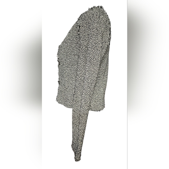 Rag & Bone Tweed Cotton Knit Button-Up Jacket, Womens 2 - Picture 4 of 11